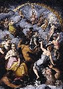 Jacopo Zucchi The Assembly of the Gods Spain oil painting artist
